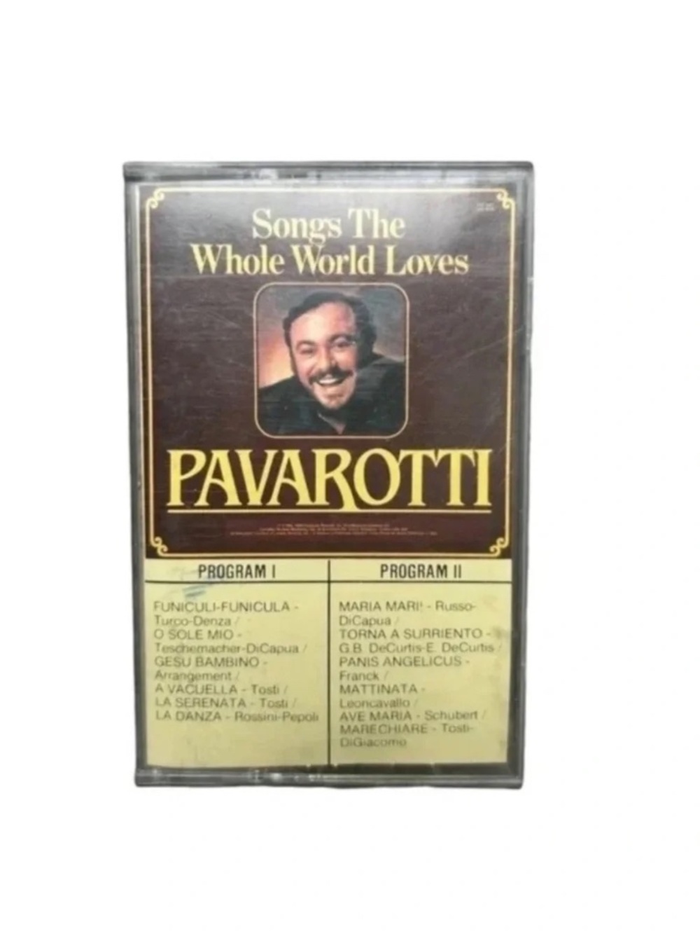 Pavarotti Cassette Tape